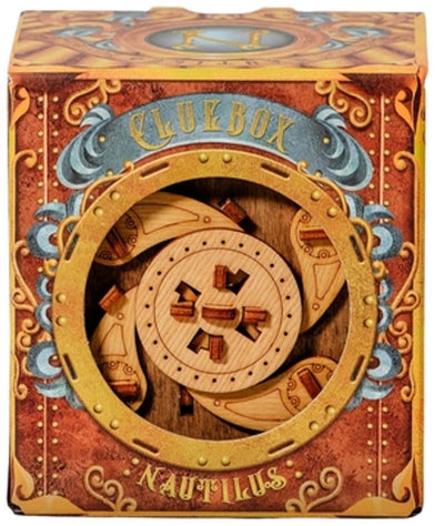 Geronimo Games IDVENTURE Cluebox Puzzle Cube – Kapitän Nemos Nautilus