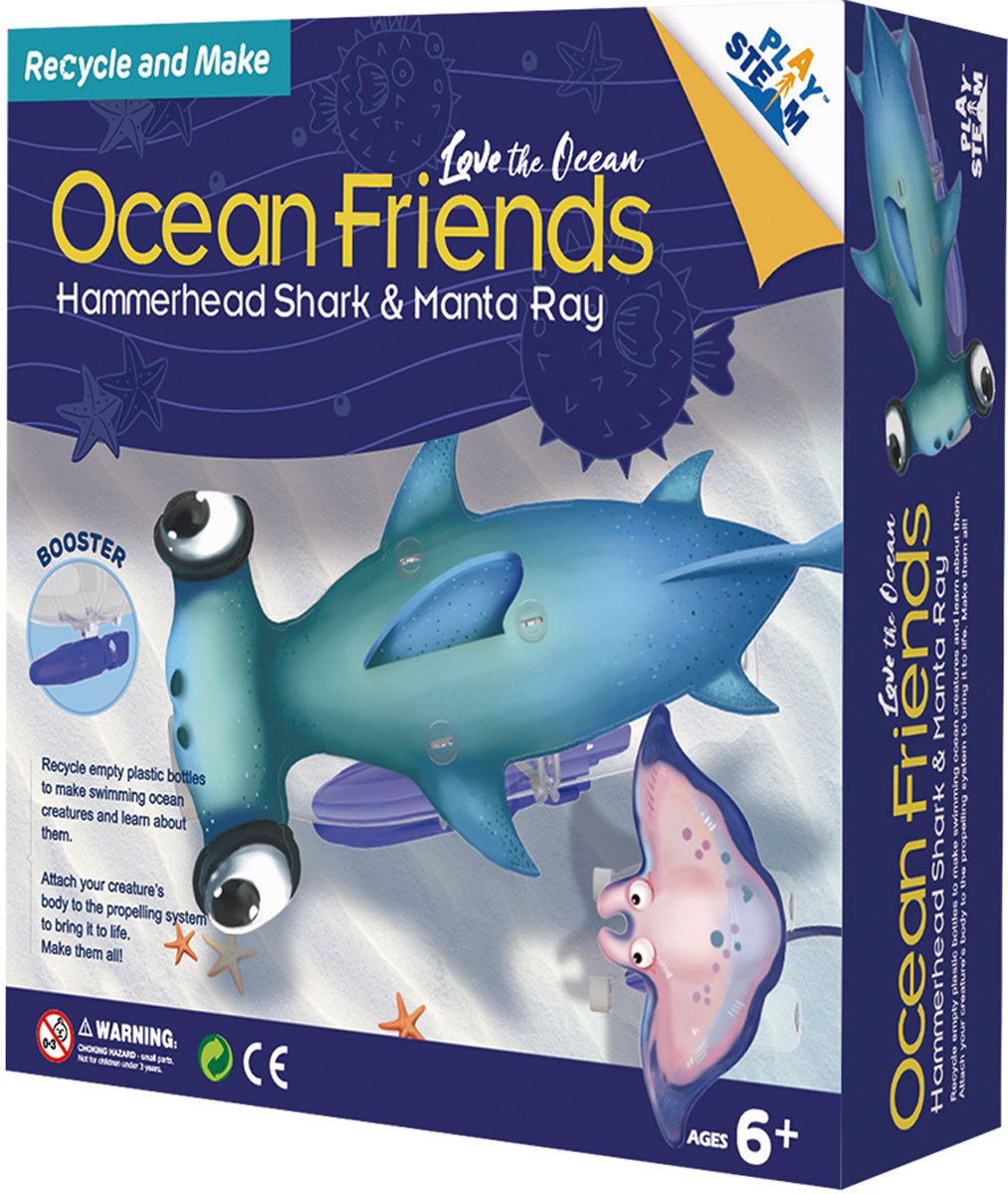 Playsteam – Hammerhai Mantarochen
