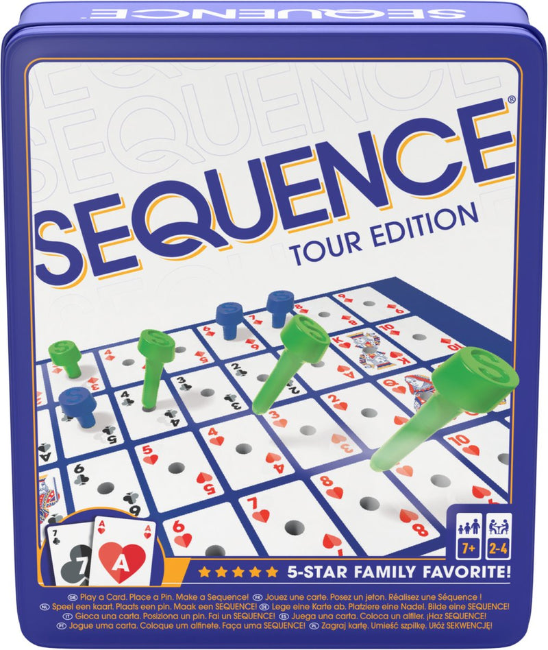 Goliath Sequence Travel (in Dose) – Brettspiel – Reiseausgabe