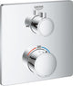 Grohe Grohtherm Thermostat-Einbau-Duscharmatur – Duschbad-Umsteller – Chrom