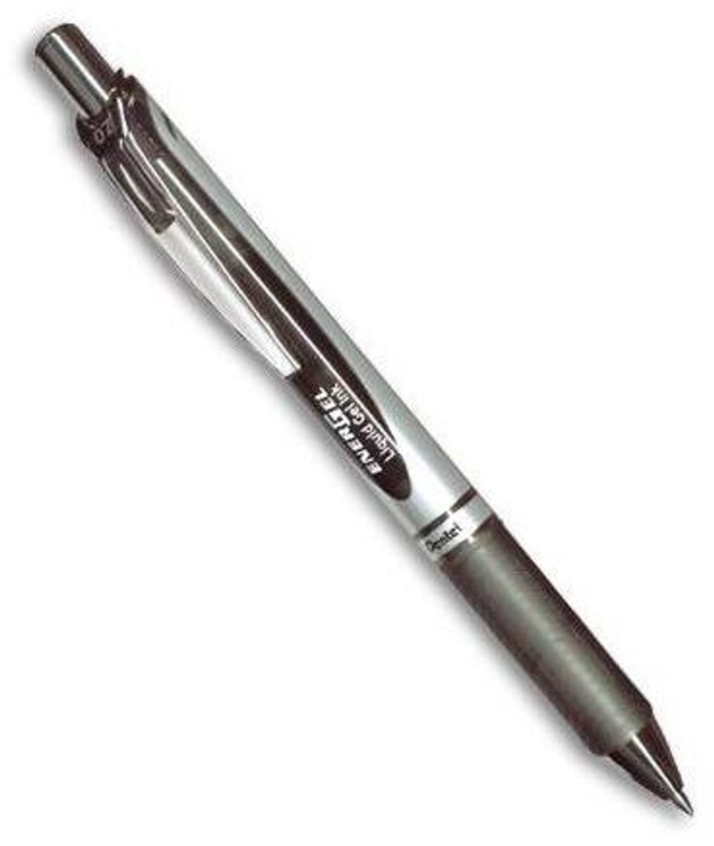 Pentel Gelstift Energel XM Click Schwarz 12 Stück