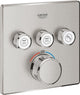 Grohe Grohtherm SmartControl Duschthermostat – Aufputzteil – Edelstahloptik – 29126dc0