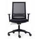 Euroseats Bürostuhl mit Synchronmechanismus, Stoff, Mesh-3D-Armlehne, feuerhemmend