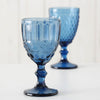 Boltze Home Weinglas blau H17cm Box à 6 Stück