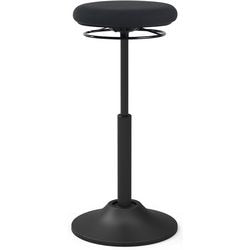 Sitz-Steh-Hocker schwarz