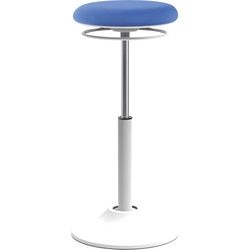 Sitz-Steh-Hocker blau