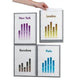 Informationswandhalter Paperflow A4 grau
