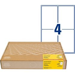 Versandetiketten Avery Zweckform 139 x 99,1 mm weiß