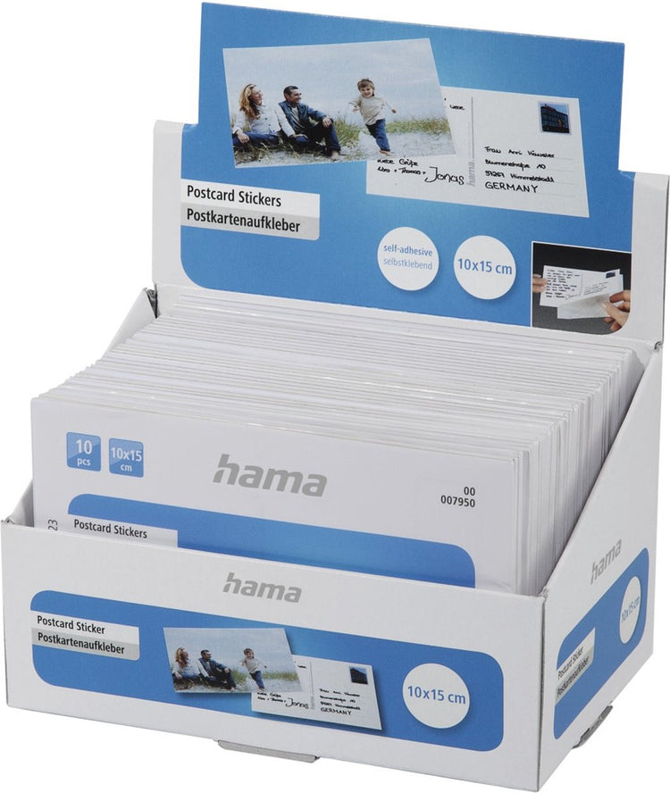 Hama 1x10 Postkartenaufkleber 10x15 7950