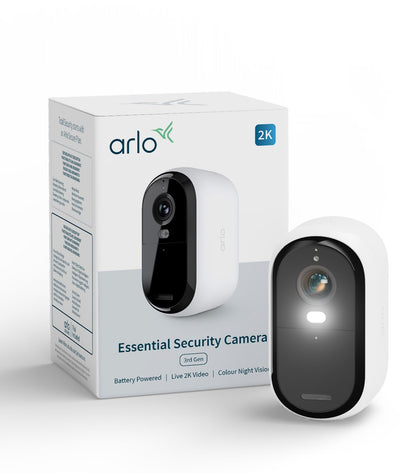 Arlo Essential3 2K Sicherheitskamera - 1 IP-Kamera