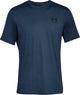 Under Armour UA M Sportstyle LC SS-Blu Herren-Sportshirt – Academy – Schwarz