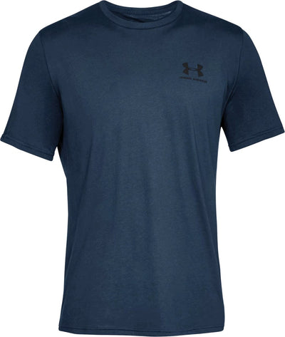 Under Armour UA M Sportstyle LC SS-Blu Herren-Sportshirt – Academy – Schwarz