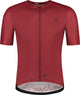 BBB Cycling Comfortfit R – nachhaltiges Radsportshirt Herren Kurzarm – 15–25 °C – atmungsaktives MTB- und Radsportshirt – 3 Rückentaschen – rot