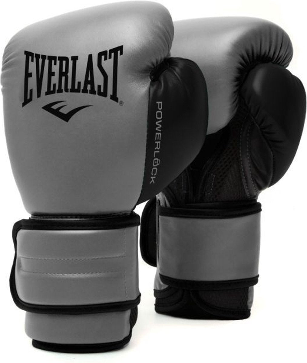 Everlast Powerlock 2R Trainingshandschuh Anthrazit – 16 oz
