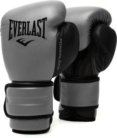 Everlast Powerlock 2R Trainingshandschuh Anthrazit – 16 oz