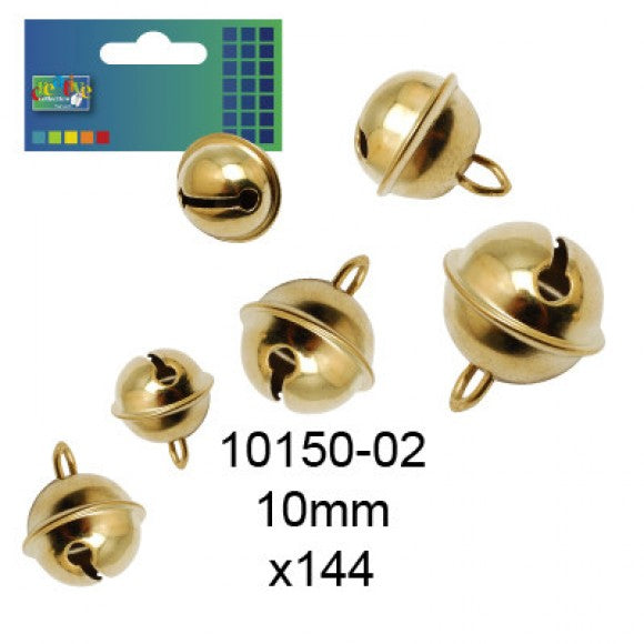 Vaessen creative • Blasen mit Auge Gold 12mm 24St