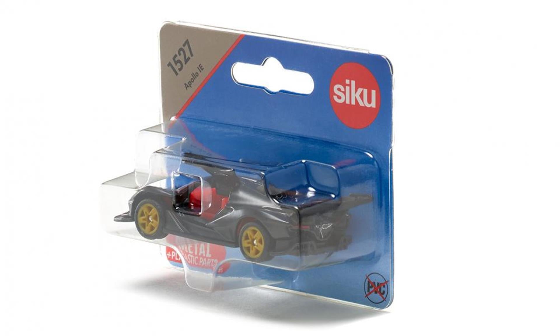 Siku 1527 Apollo IE Supersportwagen 1:87 schwarz