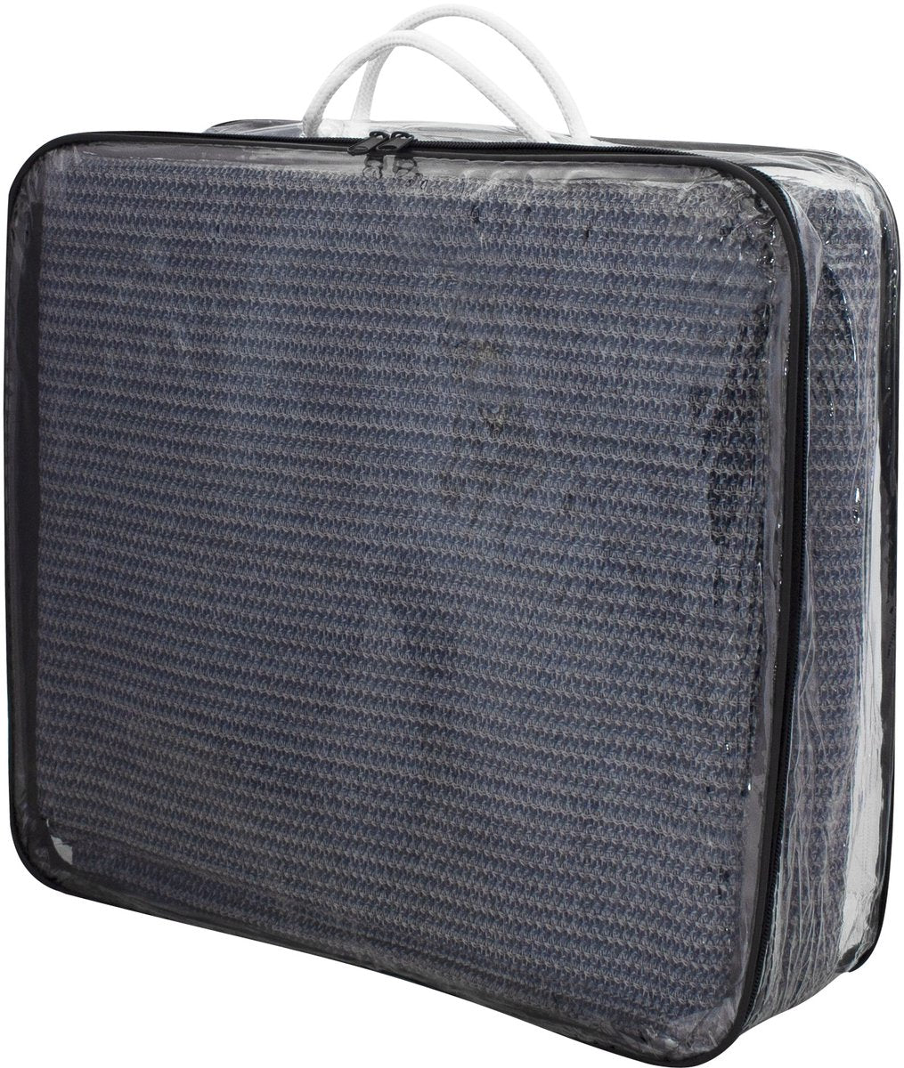 Eurotrail multifunktionaler Teppich-Schattenstoff – 300 x 600 cm – Graublau