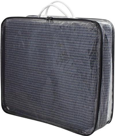 Eurotrail multifunktionaler Teppich-Schattenstoff – 300 x 600 cm – Graublau