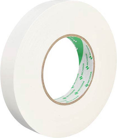 Nichiban Gaffa Tape – NT1200 – Weiß – 25 mm x 50 Meter – Leinen – keine Kleberückstände