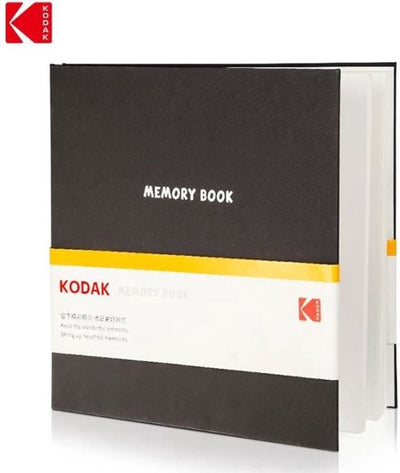 Kodak 9891312 – Fotoalbum mit 20 selbstklebenden Seiten, Größe 32,5 x 33 cm, schwarz