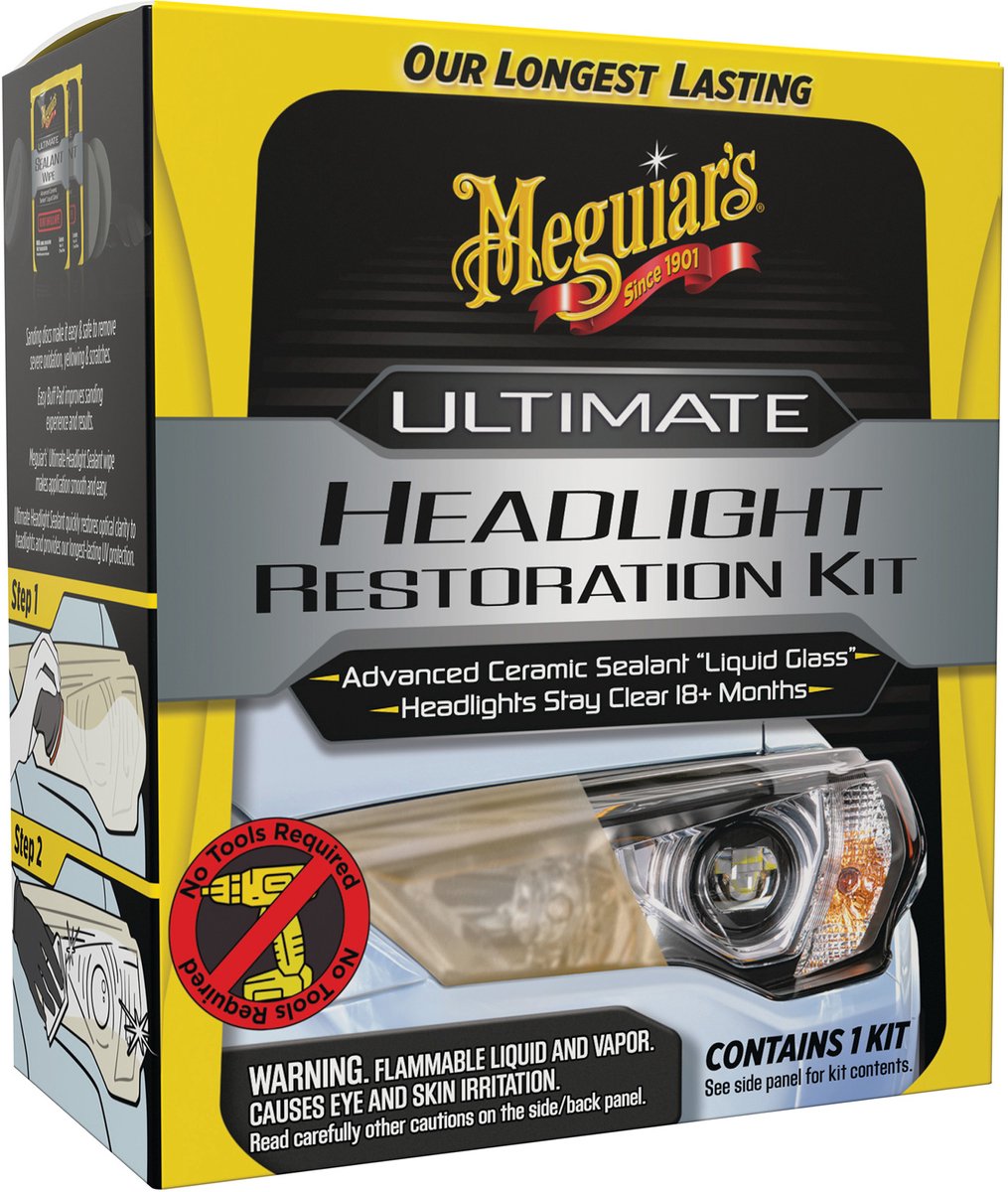 Meguiars ultimatives Scheinwerfer-Restaurierungsset