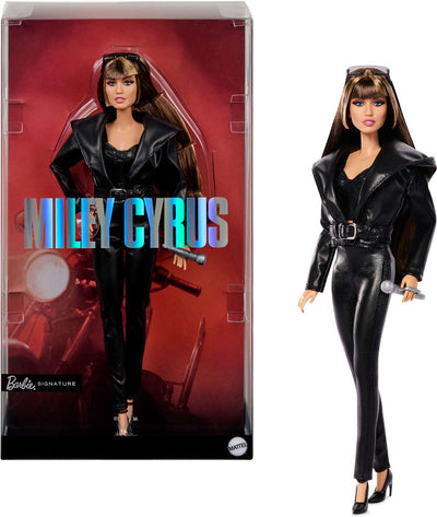 Barbie Signature Miley Cyrus – Sammlerpuppe im 2-teiligen Outfit aus Kunstleder
