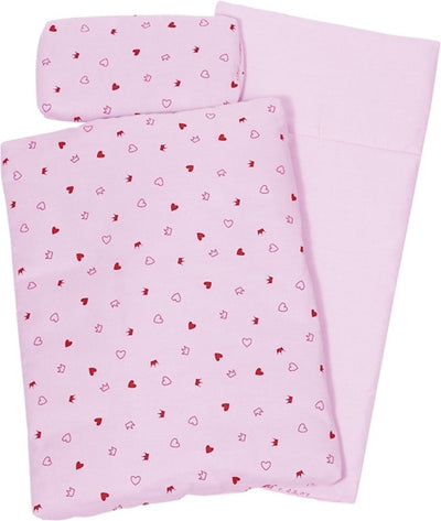 Goki Puppenbedeckung + Kissen