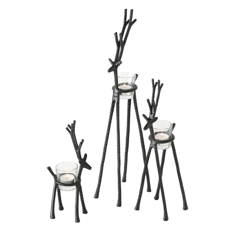 Boltze Home Teelichthalter-Set Alfred Hert 3-teilig
