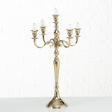 Boltze Home Kerzenständer Gold 37x63cm - afbeelding 2