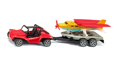 Siku Buggy mit Sportflugzeug 1:87