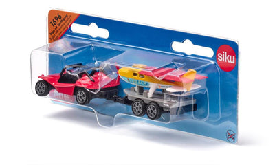 Siku Buggy mit Sportflugzeug 1:87
