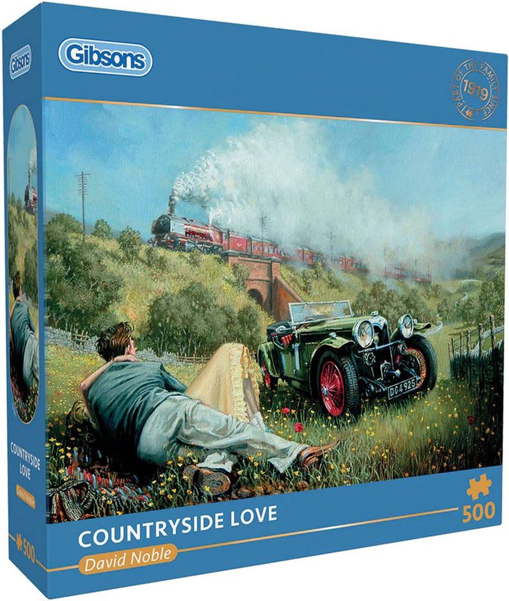 Gibsons – Country Love (von David Noble) – 500 Teile 48×34cm (B×H) – Puzzle für Erwachsene