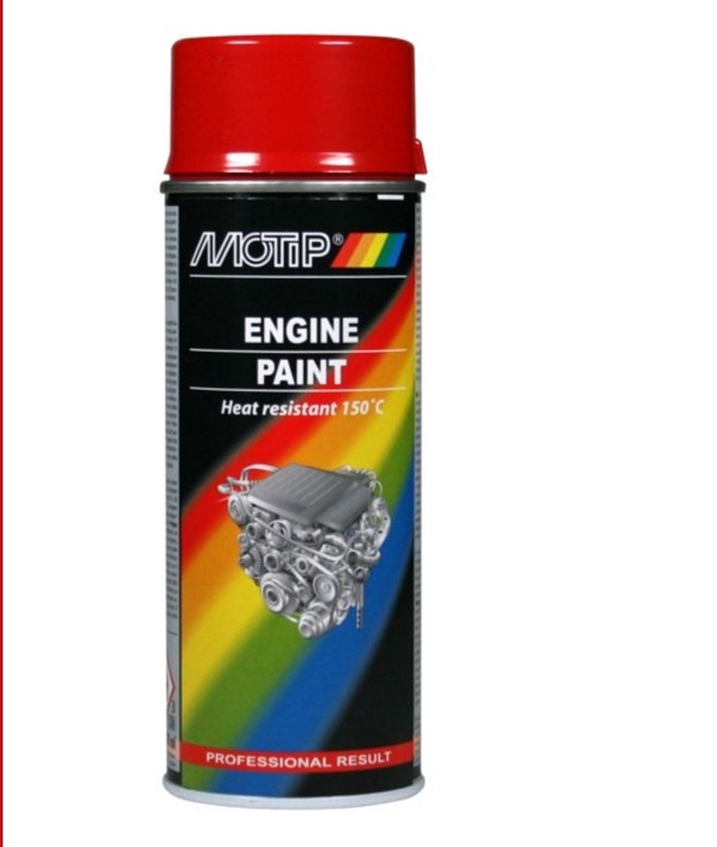Motip 1051527 – Motorlack Volvo Rot Spraydose 400 ml | 1 Stk