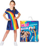 K3 Kleid Kleid Regenbogenblau, 6-8 Jahre alt