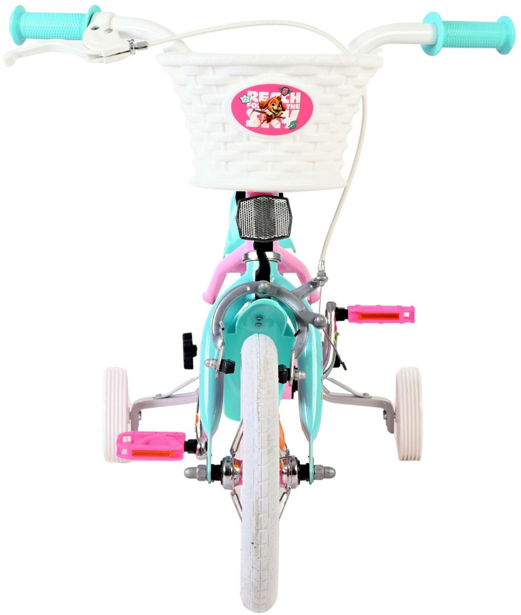 Volare Paw Patrol Kinderfahrrad – Mädchen – 12 Zoll – Rosa