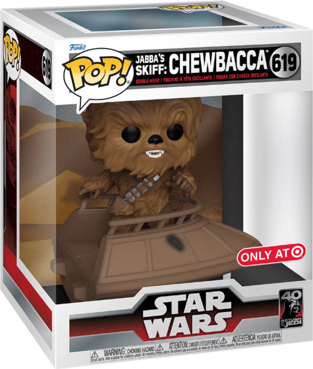 Funko-Pop! Star Wars: Jabba's Skiff: Chewbacca #619 (nur bei Target Exclusive)
