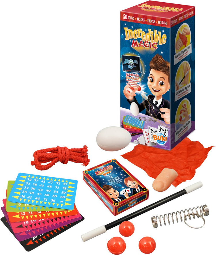 Buki France Buki – Zauberbox – Magie – Magie – 50 Tricks