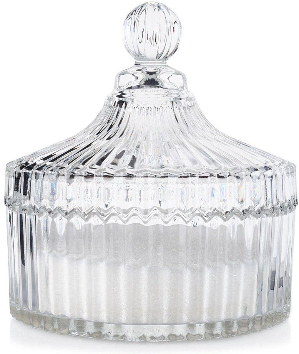 Alpina Glasdose mit Deckel
