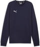 Puma Teamgoal Casuals Crew Neck Sweat Herren-Sportpullover – Marine-Weiß
