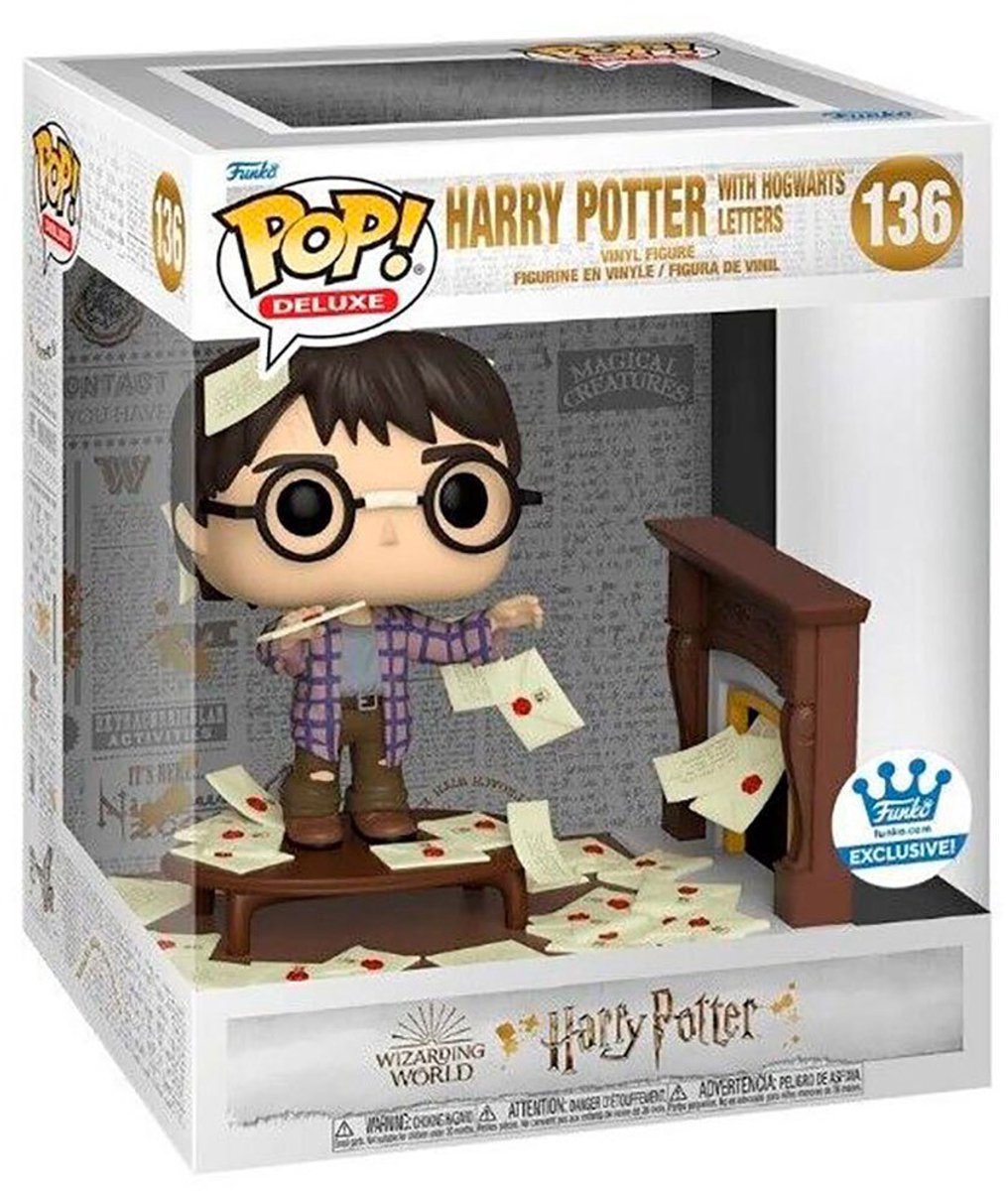Funko-Pop! Filme: Harry Potter – Harry Potter mit Hogwarts Deluxe, 20-jähriges Jubiläum, exklusiv im Shop