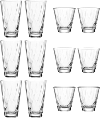 Leonardo Drehglas-Set 12-teilig