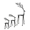 Boltze Home Hirschfigur Frody 3er-Set H29-63cm