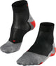 Falke ru5 kurze Anti-Blasen-Funktionsmaterial-Laufsocken Herren Schwarz - Größe 39-41