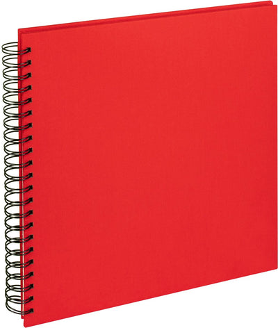 Walther sa-510-r Tuch – Spiralalbum – Größe 30 x 30 cm – rot