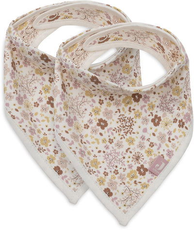 Jollein Lätzchen Bandana – 2 Stück – 25 cm – Blumenfeen
