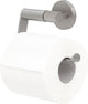 Tiger Noon - Toilettenpapierhalter ohne Klappe - Toilettenpapierhalter - ohne Bohren - Bohren oder Kleben - Edelstahl gebürstet