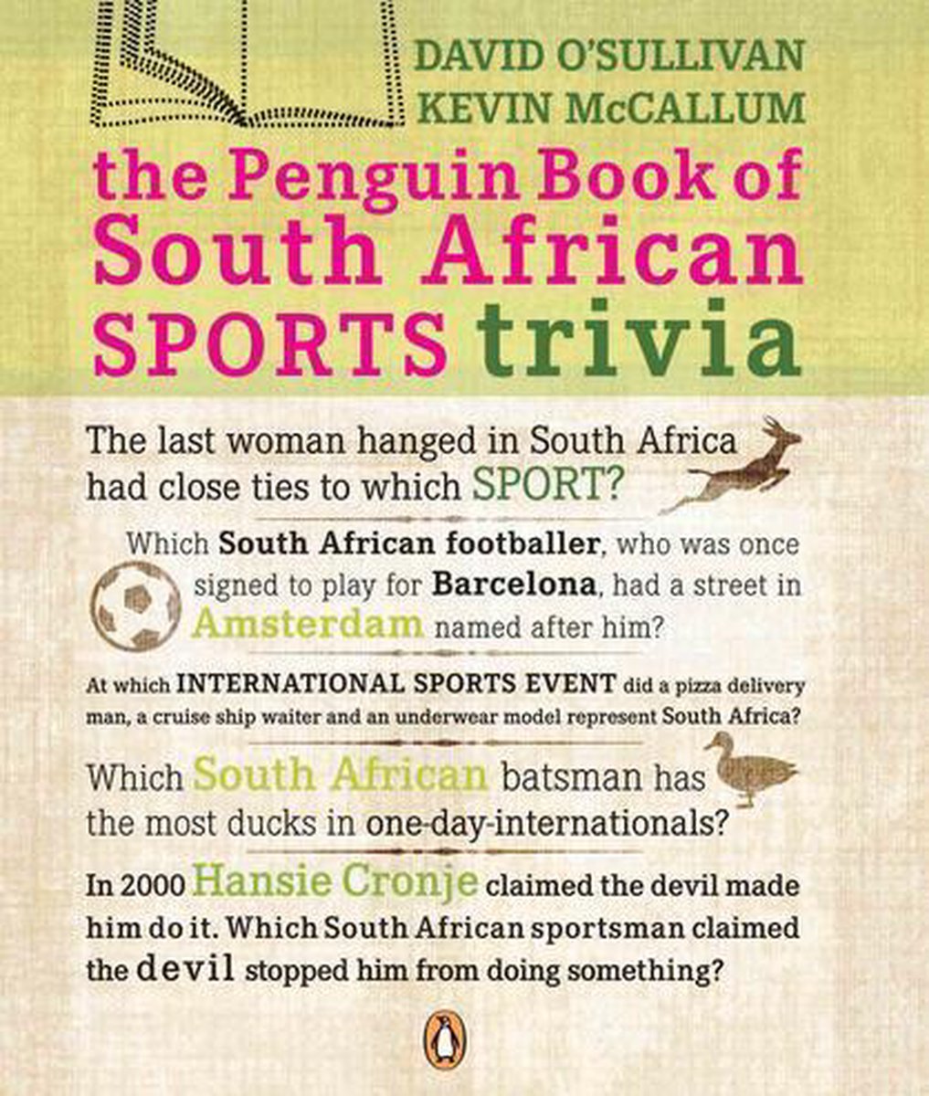 Das Pinguin-Buch der südafrikanischen Sport-Trivia