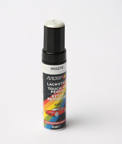 Motip 955276 – Autolackstift – Weiß Metallic – 12 ml