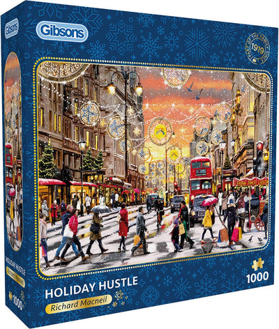 Gibsons – Holiday Hustle (von Richard Macneil) – 1000 Teile 68×49cm (B×H) – Puzzle für Erwachsene